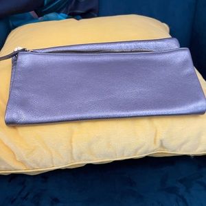 Clare V zip top clutch